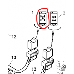Bouton blocage différentiel...
