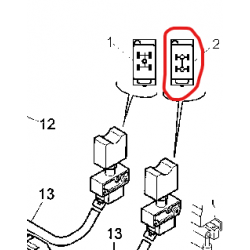 Bouton blocage différentiel...