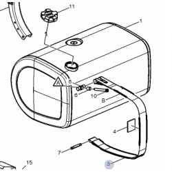 Réservoir à carburant pour...