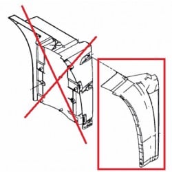 Cache latéral, d'aile avant...