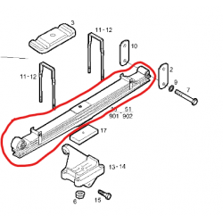 Lame de ressort AR pour...