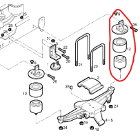 COUSSIN AIR SUSPEN ARR-ARR pour IVECO  5802385818