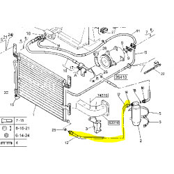 Flexible de clim pour Renault Trucks 5010562866