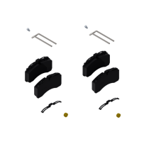 Plaquette de frein pour Remorque Schmitz 1519421 wabco 6402229222 6402229232