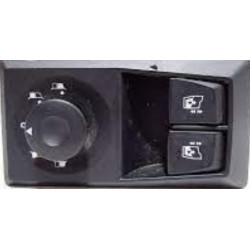 Panneau de commande vitre/rétroviseur gauche pour Renault 7423391503