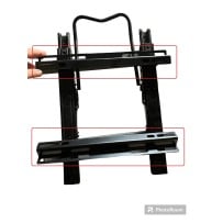 Jeu de platines, pour rattrapage d'entraxe