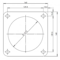 Joint d'échappement de tube avant pour Renault 5010095506