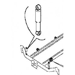 Amortisseur de cabine pour Renault 7420924370