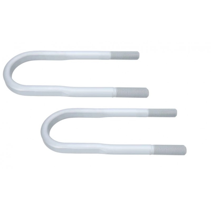 Lot de 2 brides de ressort, sans écrou, pour Renault 5000703898