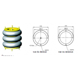 Coussin d'air pour Remorque DB1437