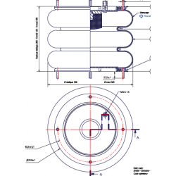 Coussin d'air pneumatique pour Remorque DB14335