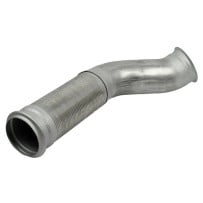 Tube avant d'échappement avec flexible pour Volvo 21718681