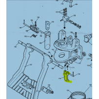 Verrou infèrieur complet de crochet MG