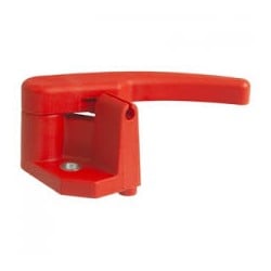Levier rouge serrure de...