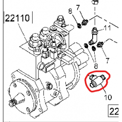 Clapet de pompe d'injection...