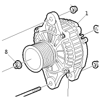 Alternateur pour Renault - 7421652996