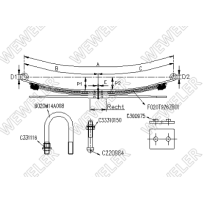 Kit de renfort pour Mercedes Benz  9063200206