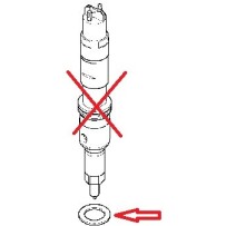 Joint en cuivre pour Renault - 5003062049