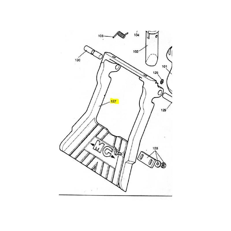 RECEPTEUR GUIDE TYPE 5 MG