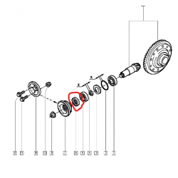 Joint spi pignon attaque pour Renault Mascott 5000786509