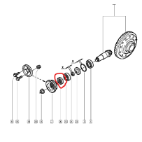 Joint spi pignon attaque pour Renault Mascott 5000786509