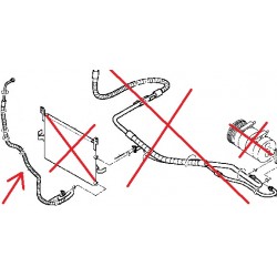 Flexible d'évaporateur à d'hydrateur pour Renault 7482374712
