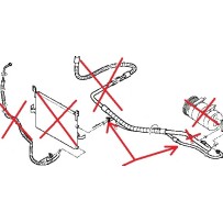Flexible d'évaporateur de climatisation à compresseur de climatisation pour Renault 7421023481