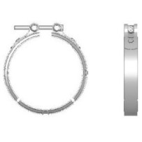 Collier de serrage échappement pour Daf 1701988