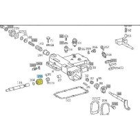 Manchon pour Mercedes Benz 0002683397