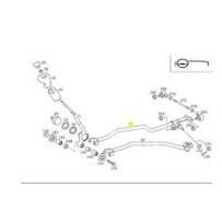 Levier de vitesse d'occasion pour Mercedes Benz 9702608433