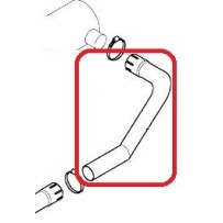 Tube d'échappement sortie silencieux pour Renault 5010517592