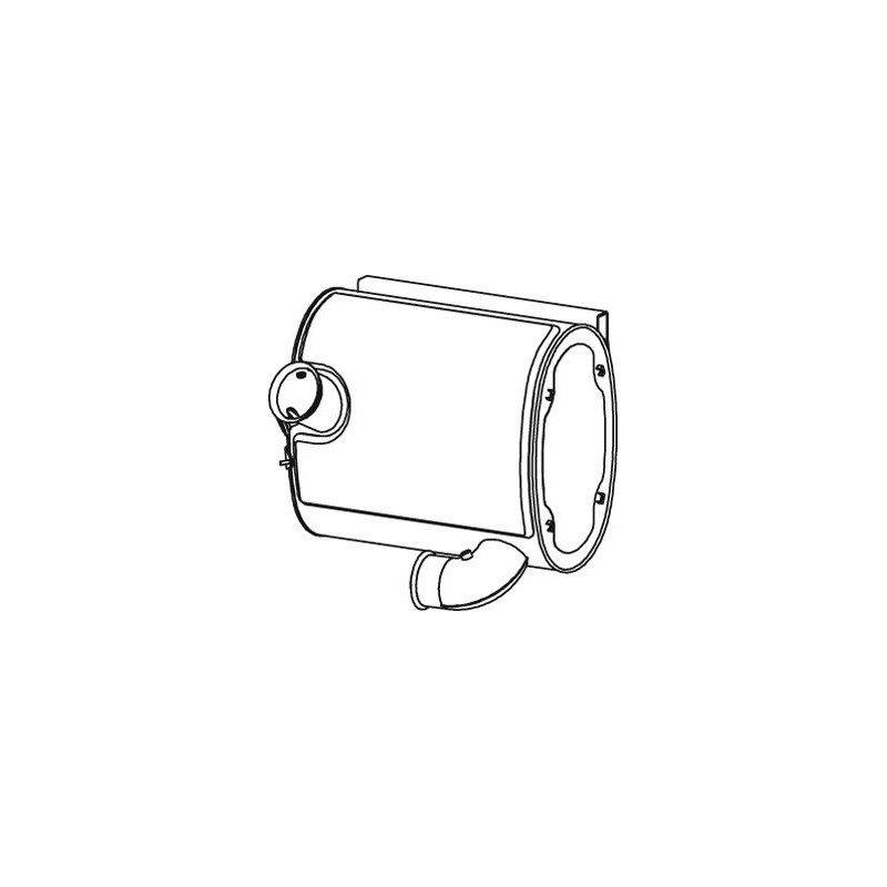 Silencieux catalyseur pour Volvo 21583715