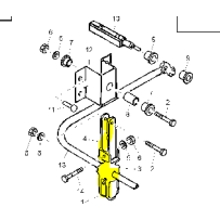 Biellette de barre stabilisatrice pour Renault Trucks 5001871682