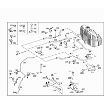 Tuyau de ventilation pour Mercedes Benz 9615004624