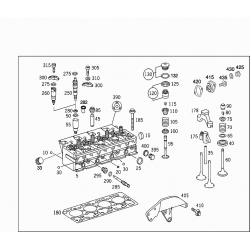 Injecteur pour Mercedes...