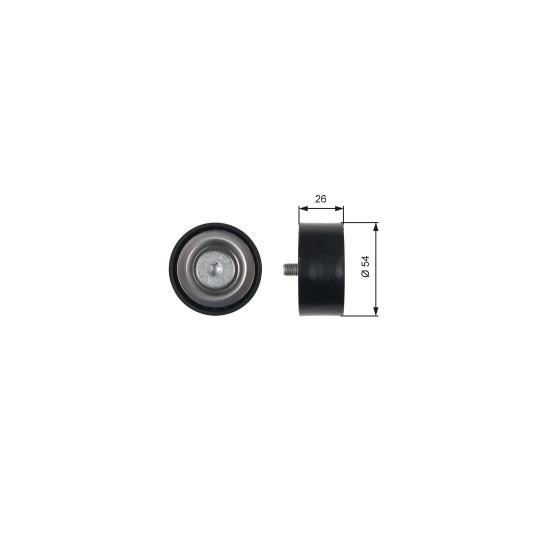 Poulie Tendeur De Courroie Pour Mercedes W202 W203 W210 W211 W140 W220 W164 - Réf. 0002020019