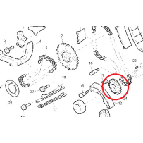 Petit pignon de distribution pour Renault 7485124451