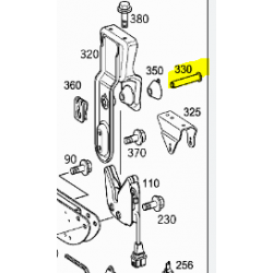 Barre de verrouillage de cabine pour Mercedes Benz  9418911057