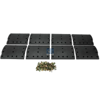 Jeu de garniture de frein AR pour Volvo - 3095191