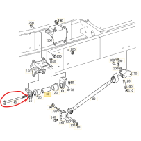 Vis de boite de transfert pour Mercedes - N 910105016027