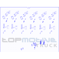 Kit de réparation moteur pour Mercedes - A 541013500