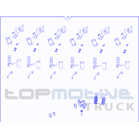 Kit de réparation moteur pour Mercedes - A 541013500