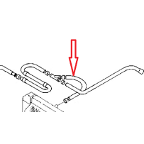 Durite de refroidissement pour Renault 5010547971