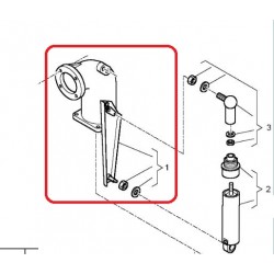 Frein échappement, sans vérin ni rotule, pour Renault 5001869096