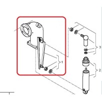 Frein échappement, sans vérin ni rotule, pour Renault 5001869096