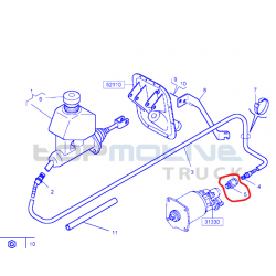 Raccord durite embrayage...