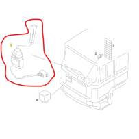 Commande ralentisseur pour Man - 81255090076