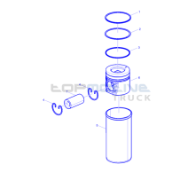 Kit chemise de cylindre pour Renault - 7422783893