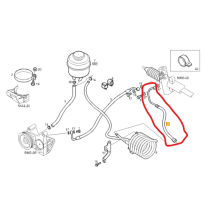 Conduite de retour pour Iveco - 5801613923