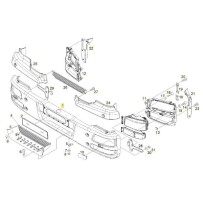 Pare choc en acier pour Man 81416105653